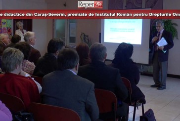 Cadre didactice din Caraș-Severin, premiate de Institutul Român pentru Drepturile Omului!