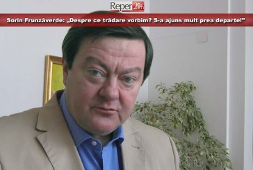 Sorin Frunzăverde: „Despre ce trădare vorbim? S-a ajuns mult prea departe!”