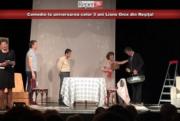 Comedie la aniversarea celor 3 ani Lions Onix din Reșița!