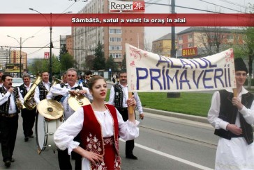 Sâmbătă, satul a venit la oraş în alai