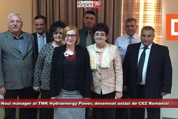 Noul manager al TMK Hydroenergy Power, desemnat astăzi de CEZ România!
