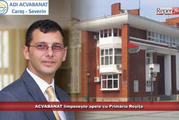ACVABANAT limpezește apele cu Primăria Reșița