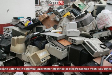 Cupoane valorice, în schimbul aparatelor electrice și electrocasnice vechi sau defecte! O nouă campanie de colectare, la Reșița!