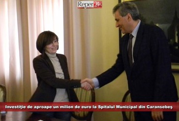 Investiţie de aproape 1.000.000 de euro la Spitalul Municipal din Caransebeş