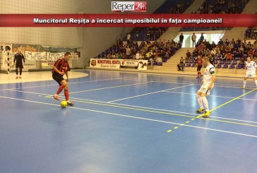 Muncitorul Reșița a încercat imposibilul în fața campioanei!