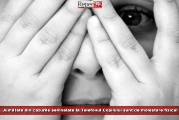 Jumătate din cazurile semnalate la Telefonul Copilului sunt de molestare fizică! Multe dintre acestea au fost sesizate în Banat!