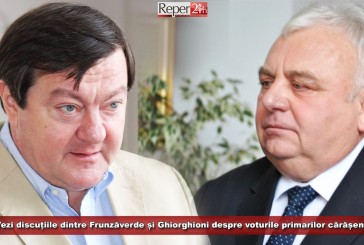 Stenograme DNA, făcute publice! Vezi discuțiile dintre Frunzăverde și Ghiorghioni în ceea ce privește voturile primarilor cărășeni!