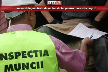 Amenzi de jumătate de milion de lei pentru munca la negru! Vezi cum stă Caraș-Severinul cu angajările ilegale!