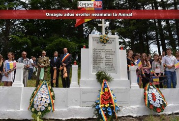 Omagiu adus eroilor neamului la Anina!