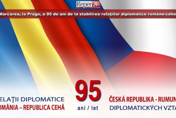 Marcarea, la Praga, a 95 de ani de la stabilirea relaţiilor diplomatice româno-cehe