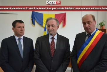 Ambasadorul Macedoniei, în vizită la Anina! S-au pus bazele înfrățirii cu orașul macedonean Probistip!