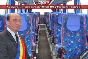 Anina, printre orașele care acordă facilități la transportul în comun!