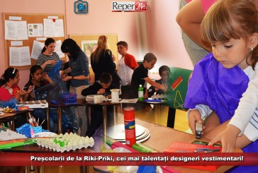 Preșcolarii de la Riki-Priki, cei mai talentați designeri vestimentari!