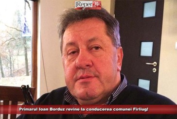 Primarul Ioan Borduz revine la conducerea comunei Fîrliug!