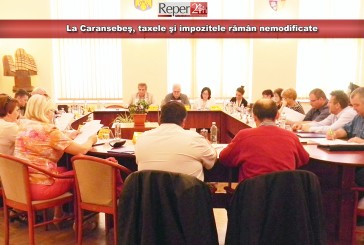 La Caransebeş, taxele şi impozitele rămân nemodificate