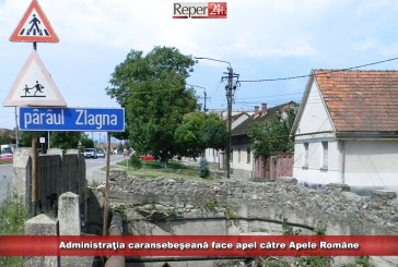 Administraţia caransebeşeană face apel către Apele Române