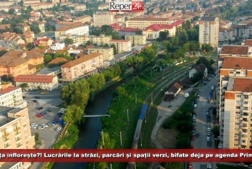 Reșița înflorește?! Lucrările la străzi, parcări și spații verzi, bifate deja pe agenda Primăriei