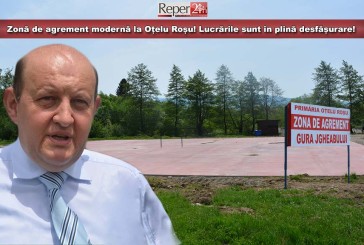 Zonă de agrement modernă la Oțelu Roșu! Lucrările sunt în plină desfășurare!