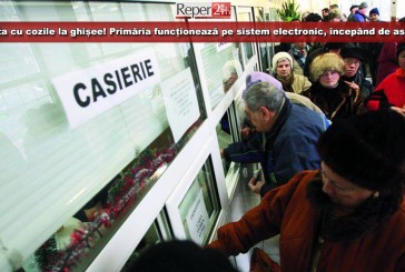 Gata cu cozile la ghișee! Primăria funcționează pe sistem electronic, începând de astăzi!