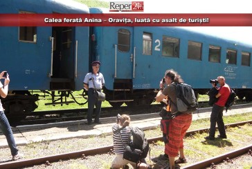 Calea ferată Anina – Oravița, luată cu asalt de turiști!