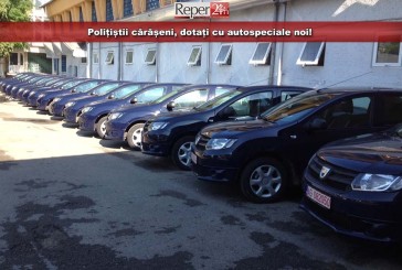 Polițiștii cărășeni, dotați cu autospeciale noi! Parcul auto al IPJ Caraș-Severin, îmbogățit cu peste 30 de mașini!