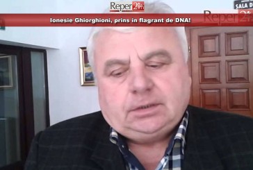 Vicepreședintele Consiliului Județean Caraș-Severin, Ionesie Ghiorghioni, prins în flagrant de DNA!