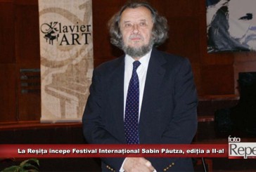 Muzică de calitate de Reșița  – începe Festival Internațional Sabin Păutza, ediția a II-a!