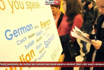 Peste jumătate de milion de români lucrează pentru străini! Vezi câți cărășeni se încadrează în acest număr!