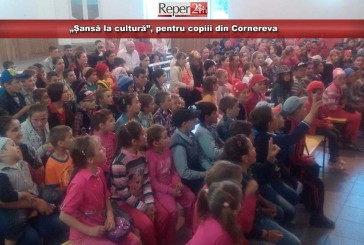„Șansă la cultură”, pentru copiii din Cornereva