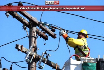 Update: Valea Bistrei, fără energie electrică de peste 10 ore!
