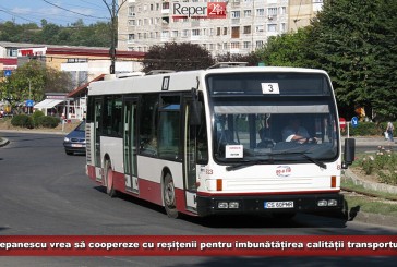 Stepanescu vrea să coopereze cu reșițenii pentru îmbunătățirea calității transportului în comun!
