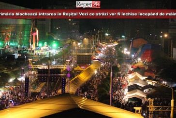 Primăria blochează intrarea în Reșița! Vezi ce străzi vor fi închise începând de mâine!
