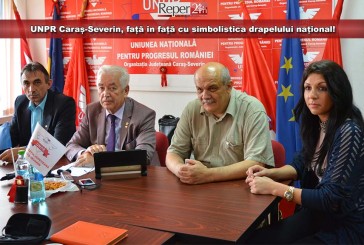 UNPR Caraș-Severin, față în față cu simbolistica drapelului național!