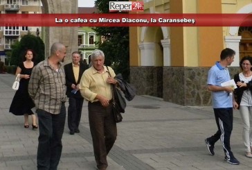 La o cafea cu Mircea Diaconu, la Caransebeş