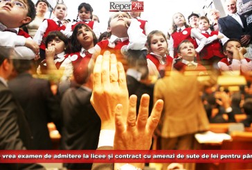 Se vrea examen de admitere la licee și contract cu amenzi de sute de lei pentru părinți! Vezi ce schimbări aduce noua Lege a Educației!