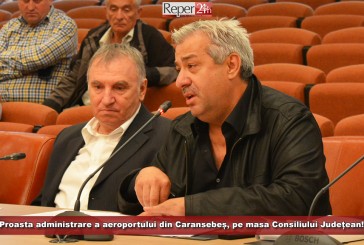 Proasta administrare a aeroportului din Caransebeș, pe masa Consiliului Județean! S-au aruncat săgeți din ambele părți!