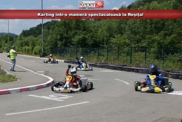 Karting într-o manieră spectaculoasă la Reșița!