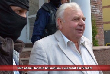 Este oficial: Ionesie Ghiorghioni, suspendat din funcție!