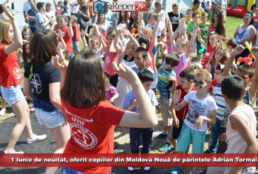 1 Iunie de neuitat, oferit copiilor din Moldova Nouă de părintele Adrian Torma!