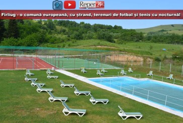 Fîrliug – o comună europeană, cu ștrand, terenuri de fotbal și tenis cu nocturnă!