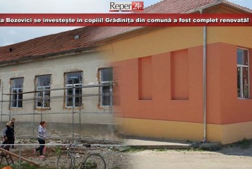 La Bozovici se investește în copii! Grădinița din comună a fost complet renovată!