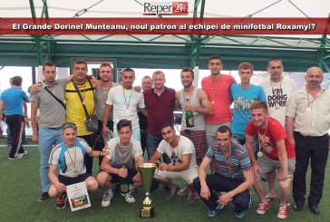 El Grande Dorinel Munteanu, noul patron al echipei de minifotbal Roxamy!?