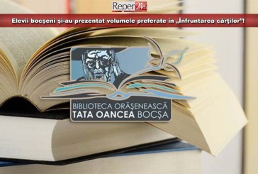 Elevii bocșeni și-au prezentat volumele preferate în „Înfruntarea cărţilor”!