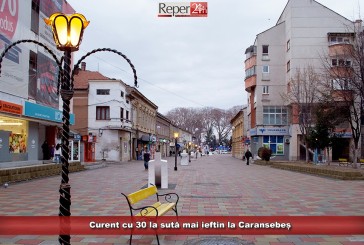 Curent cu 30 la sută mai ieftin la Caransebeș