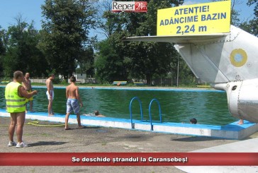 Se deschide ștrandul la Caransebeș!