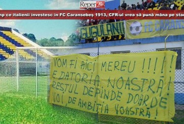 În timp ce italienii investesc în FC Caransebeș 1913, CFR-ul vrea să pună mâna pe stadion!