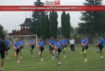 Italienii s-au înțeles cu FC Caransebeş 1913! Contribuție mai mare pentru fotbalul caransebeșean!