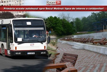 Primăria scoate autobuzul spre Secu! Motivul: lipsa de interes a cetățenilor!