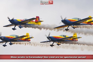 Show aviatic la Caransebeș! Vezi când are loc spectacolul aerian!