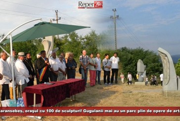 Caransebeș, oraşul cu 100 de sculpturi! Gugulanii mai au un parc plin de opere de artă!